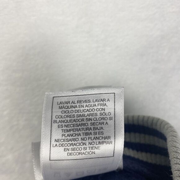 Disney Parks Mickey Mouse Letterman Jacket Boys Extra Small Blue Gray Pockets - Picture 11 of 12